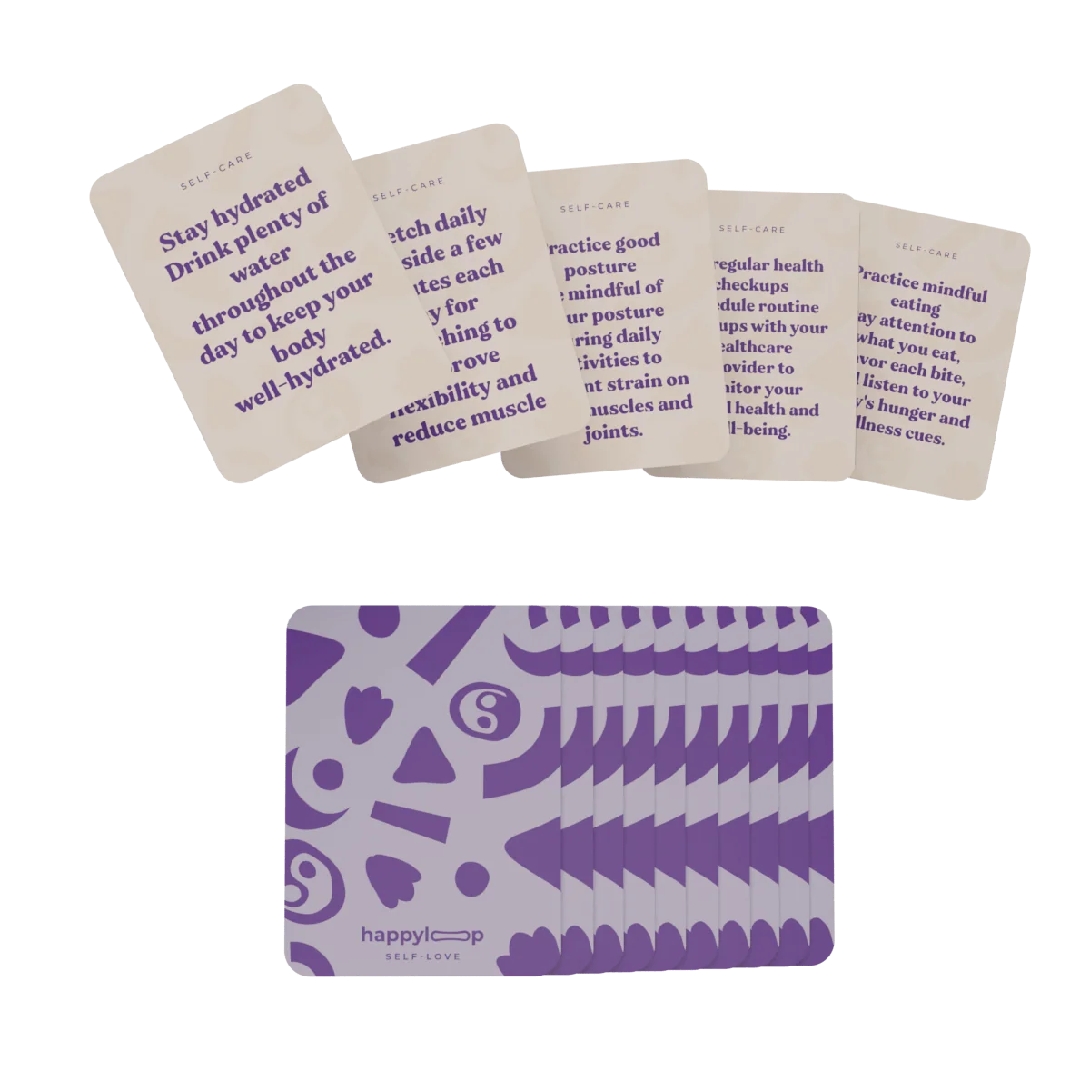 30 Days to Take Care of Your Body Mini Cards Deck