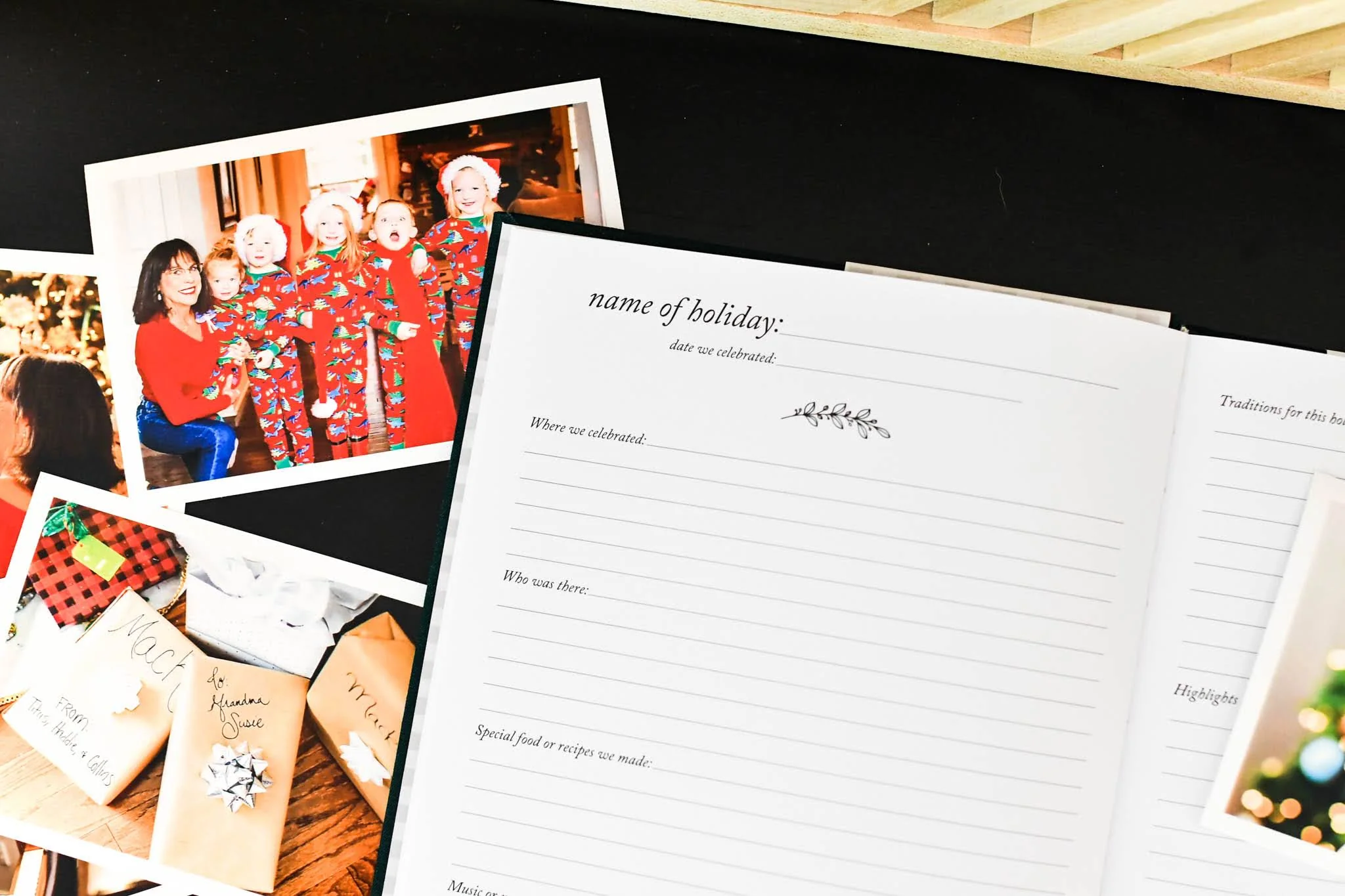 Holiday Memory Book & Family Keepsake - Image 4