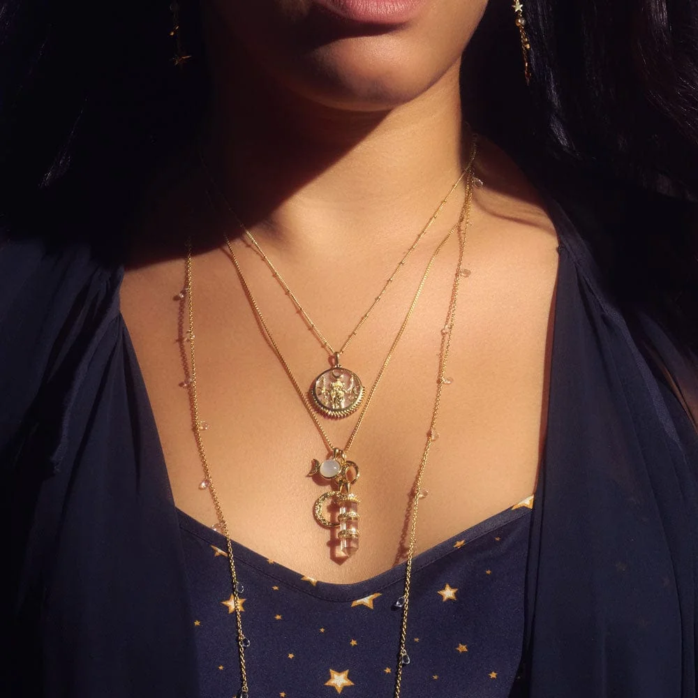 Triple Moon Necklace - Image 4
